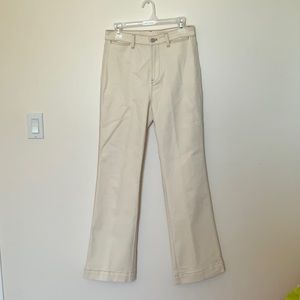 Talbots high waist flare pants